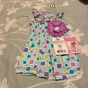 LuluPink size small sundress for dogs
